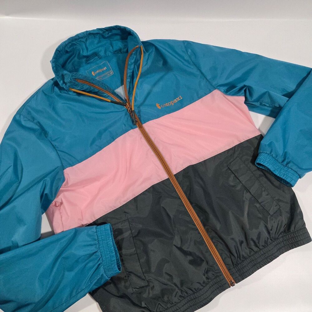 Cotopaxi Teca Vista Full-Zip Windbreaker Women's Large Men's Medium Colorblock
